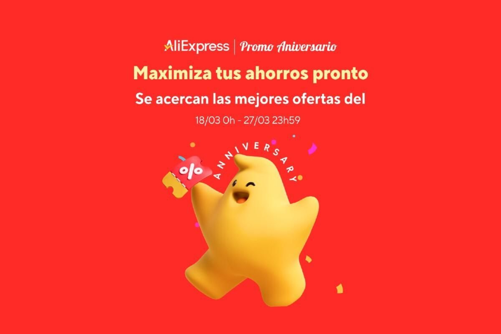 Celebra el cumpleaños de AliExpress con las mejores ofertas: ¡descuentos de hasta el 70% en todas las categorías!