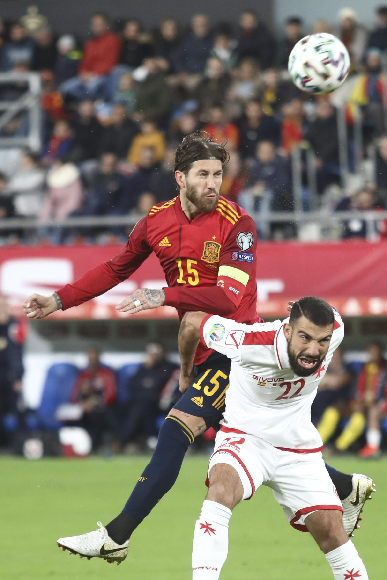 Las imágenes del España-Malta en Cádiz