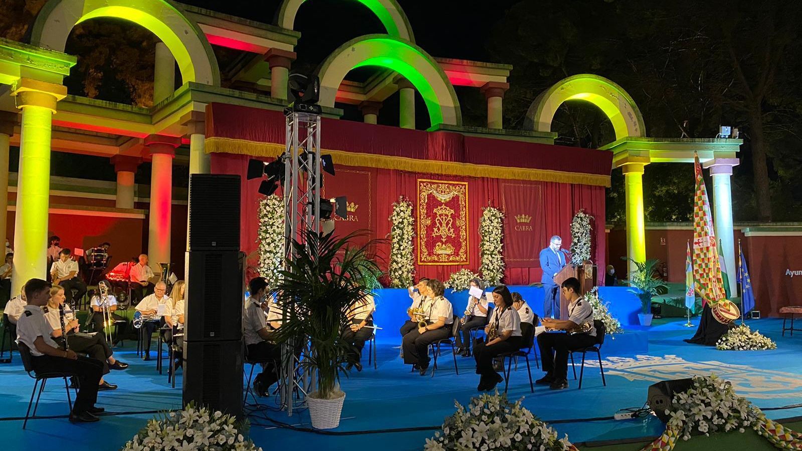 El pregón de las fiestas en honor a la Virgen de la Sierra de Cabra.