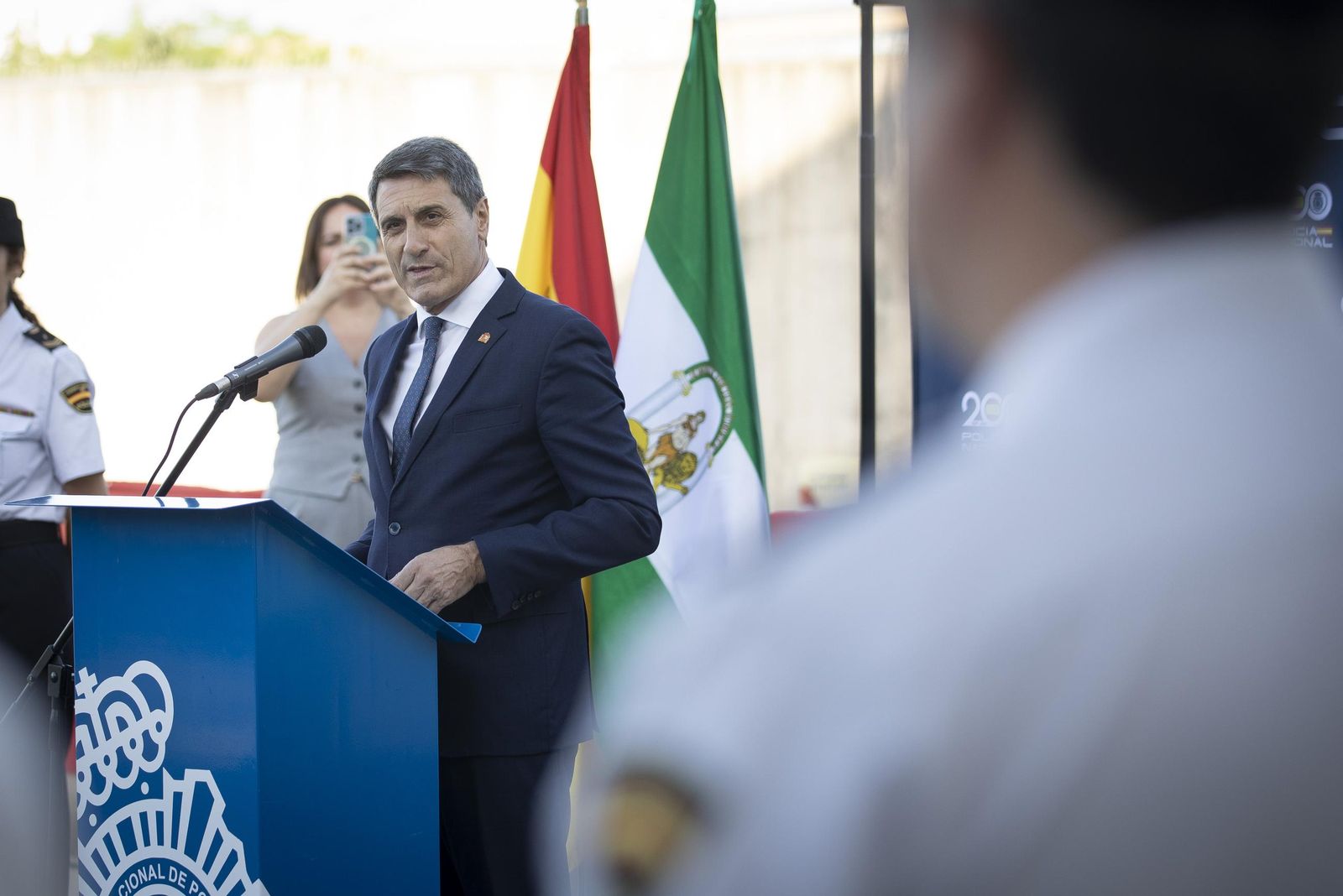 La presentación de los agentes de la Policía Nacional de Granada, en imágenes