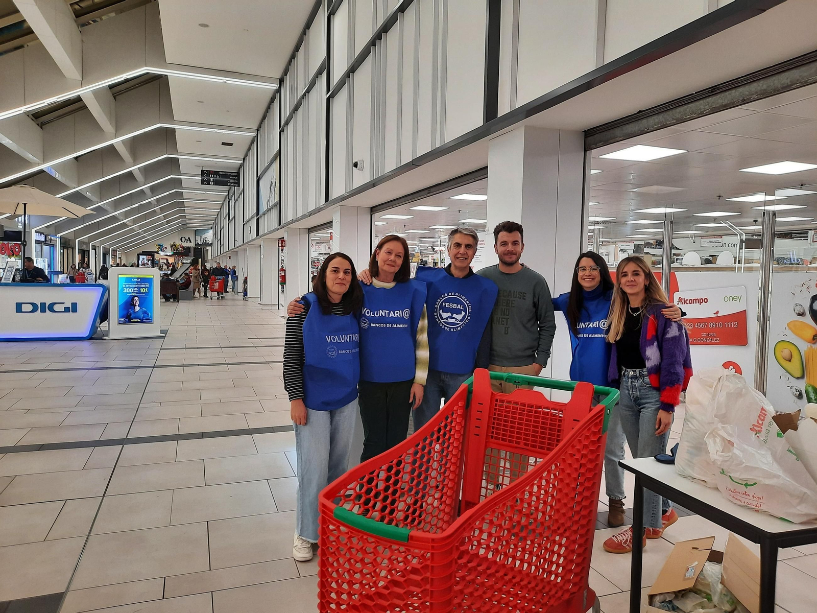 Voluntariado en el Dia Internacional Desperdicio Alimentario.