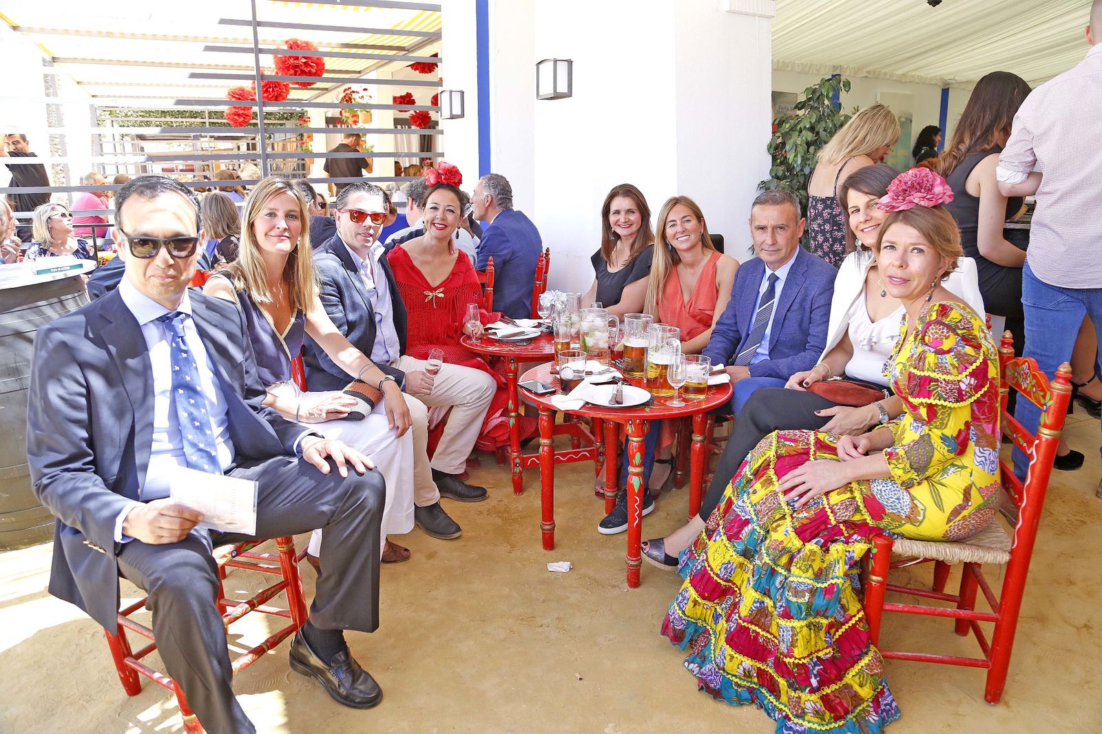 María del Mar Díez, Ana Márquez, EduardoEspejo, Montse Caputo, María José Hervás, Rocío Estepa, Federico Joly, Juan Diego Leal del Ojo y Lola Márquez.