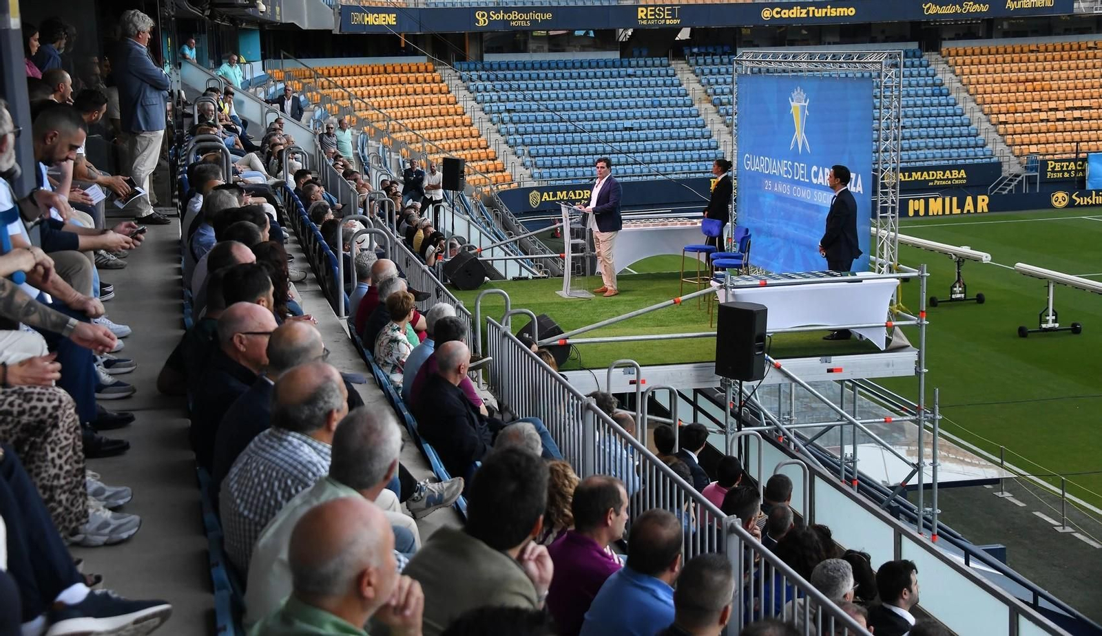 Celebración de 'Guardianes del Carranza'.