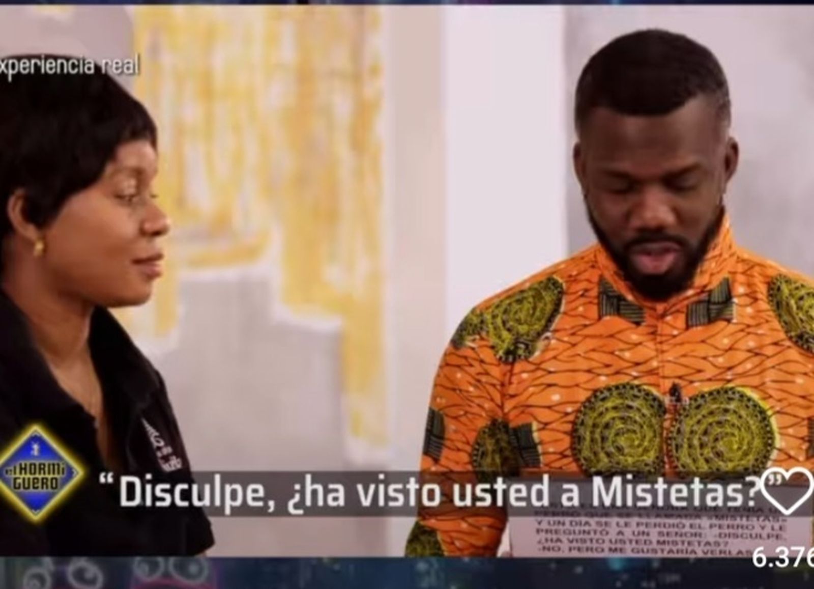 El chiste contado en wolof en 'El Hormiguero'