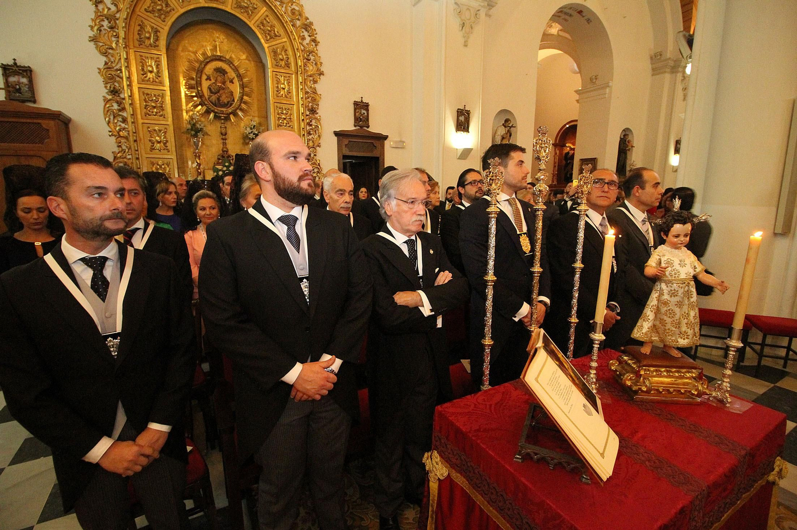 Imágenes de la bendición de la Virgen del Carmen