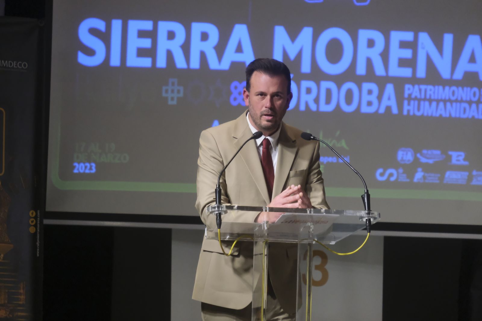 La presentación del recorrido del Rallye Sierra Morena 2023, en imágenes