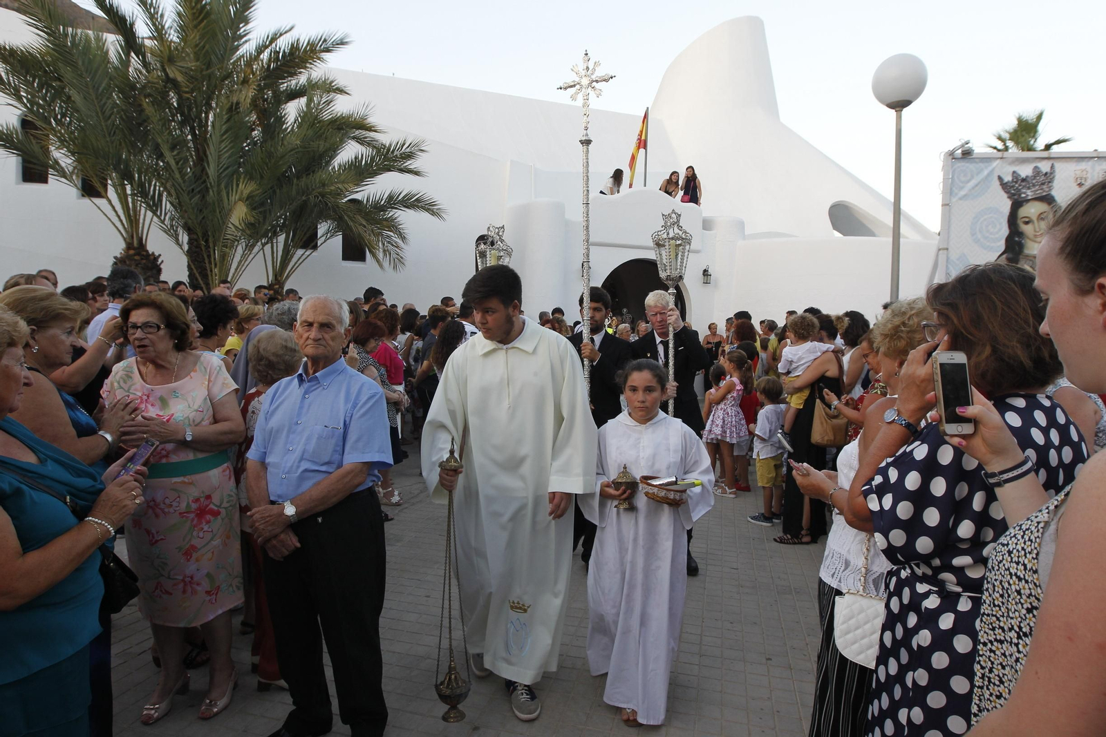 Procesión Virgen del Carmen. Aguadulce