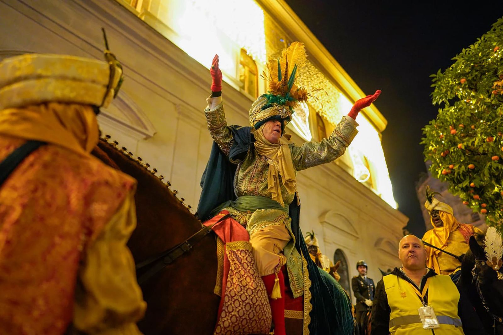 Las fotos del Heraldo Real en Sevilla