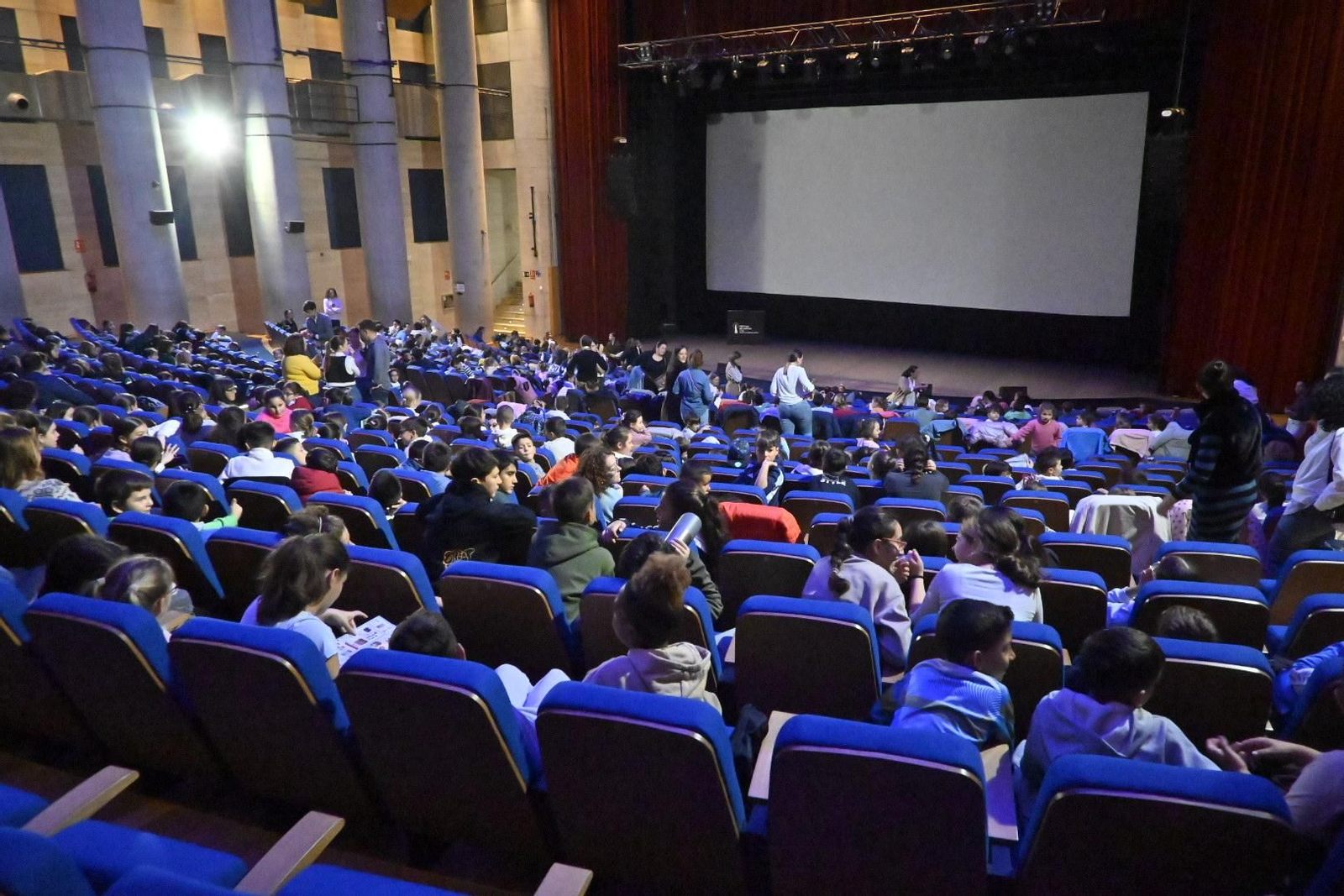 Imágenes de la Sección Primera Pantalla (infantil y juvenil) del Cine Iberoamericano