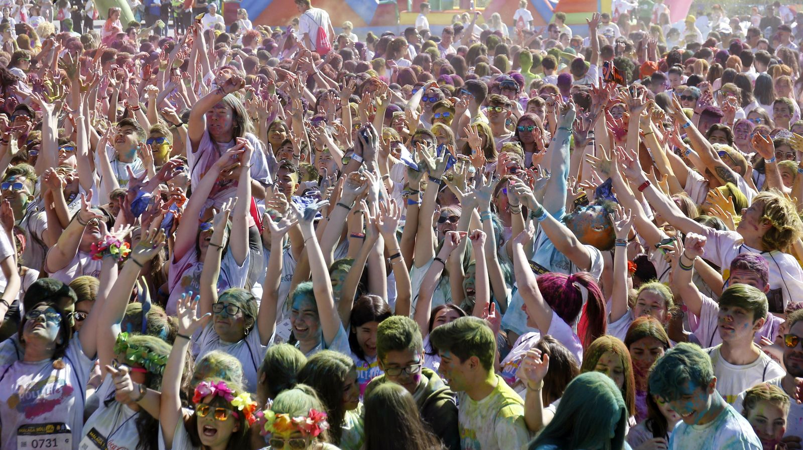 Las tonalidades de la Holi Life, en imágenes