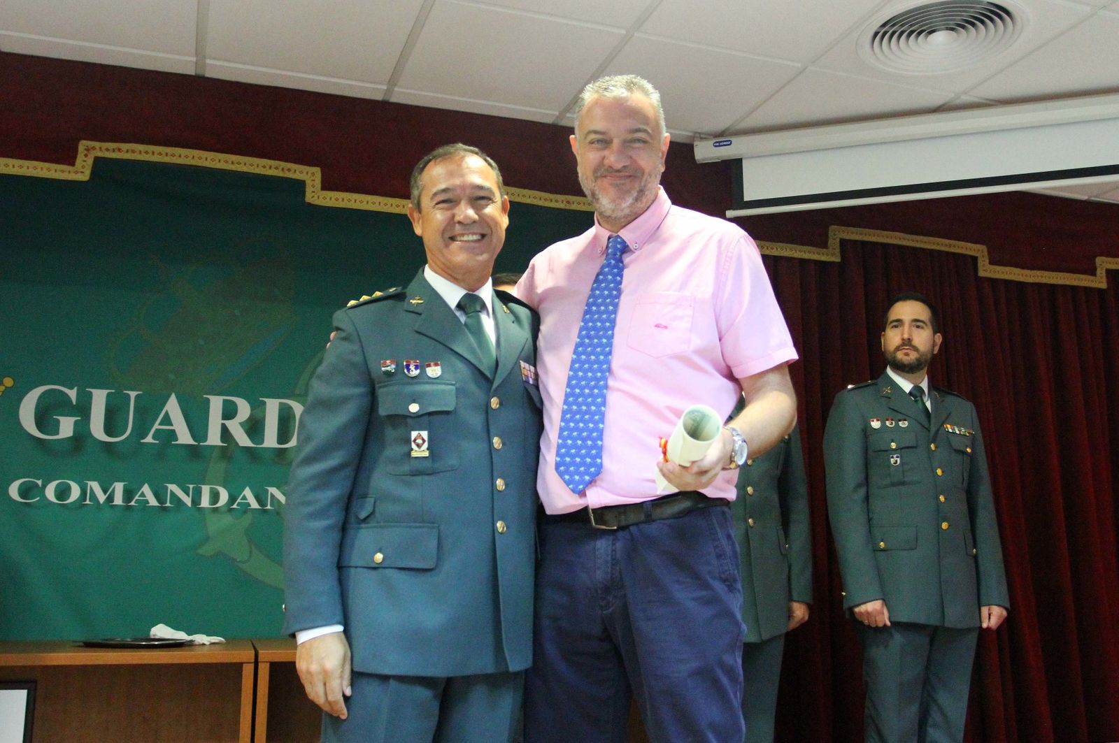 Imágenes del acto de celebración del 173 aniversario de la fundación de la Guardia Civil.