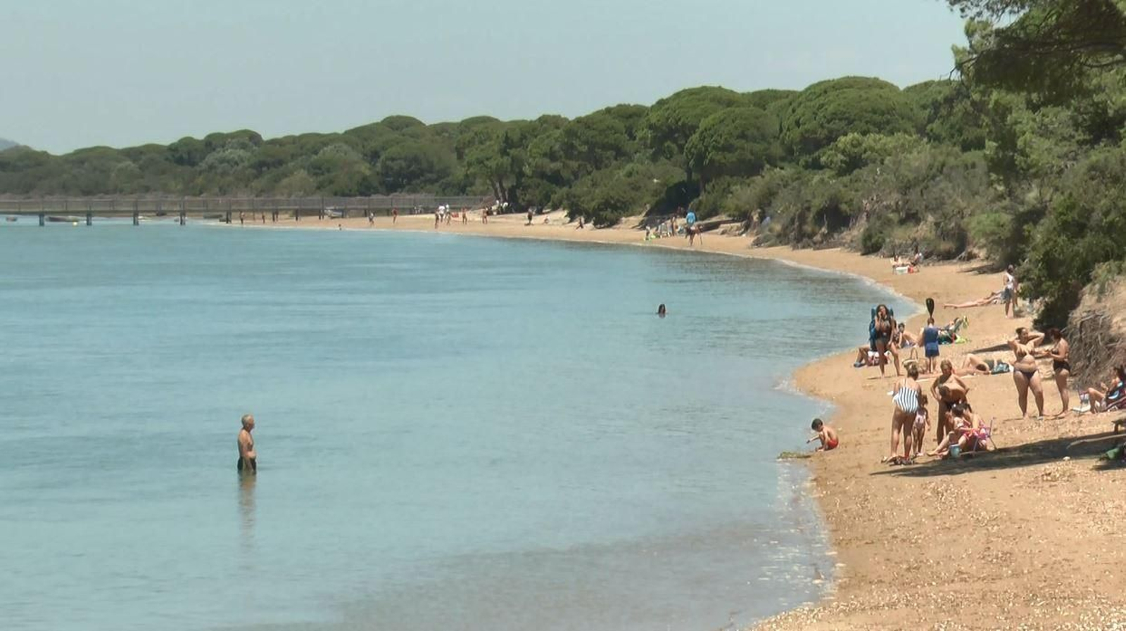 Plata de El Conchal, en el Río San Pedro