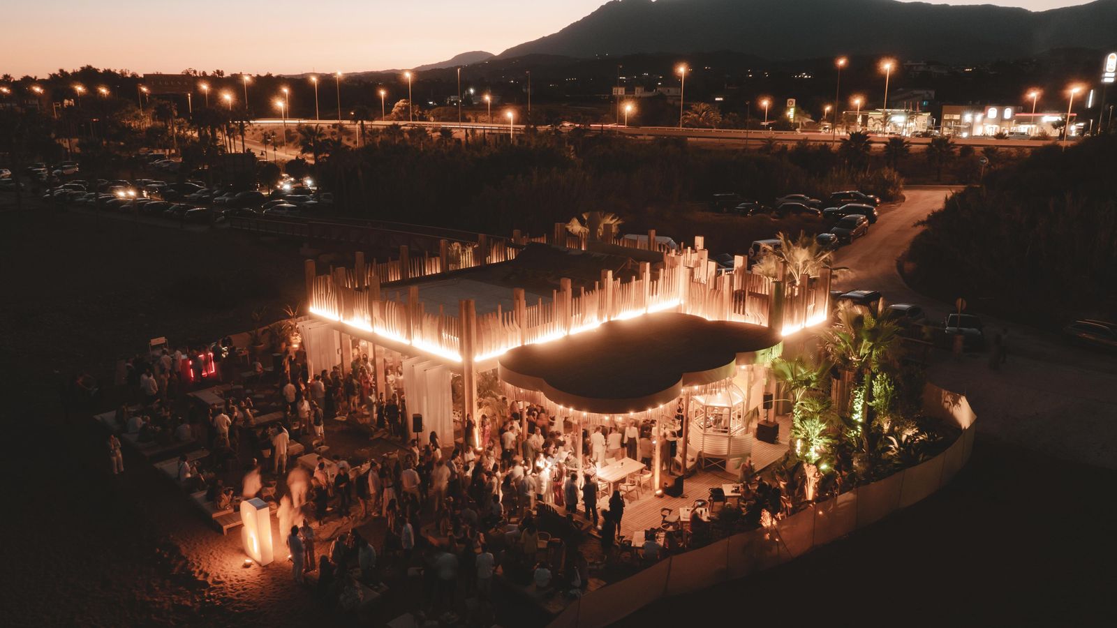 Una noche en Beso Beach.