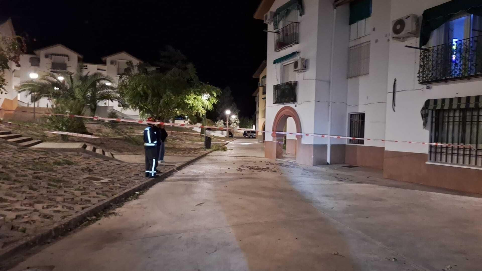 MONTILLA Las imágenes del paso de la borrasca Bernard por los pueblos de la provincia de Córdoba