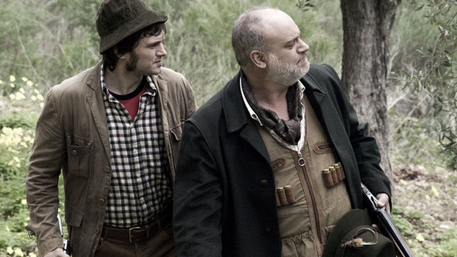 Salva Reina y Juanma Lara, en ‘El jinete austero’, (2010).