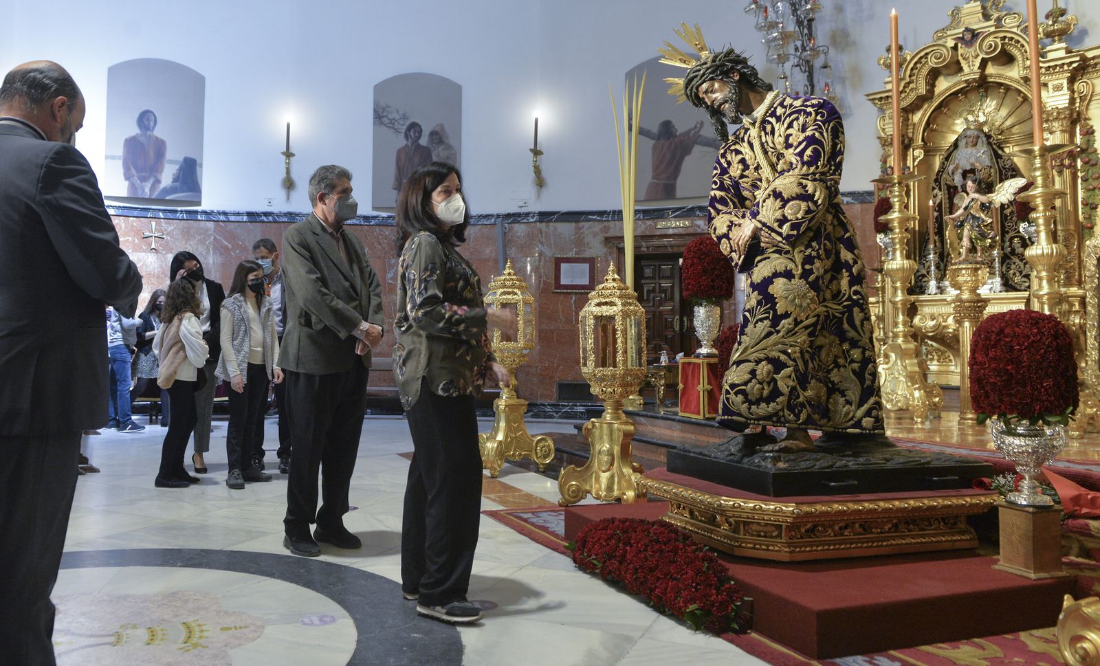 El Besamanos a Nuestro Padre Jesús del Gran Poder, en imágenes