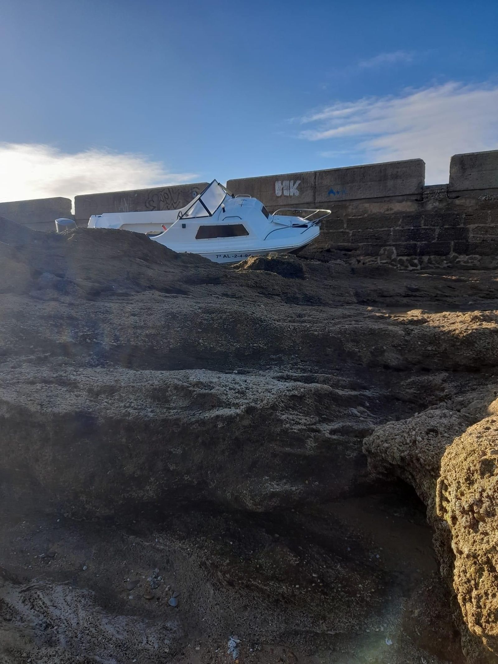 Naufragio en La Caleta