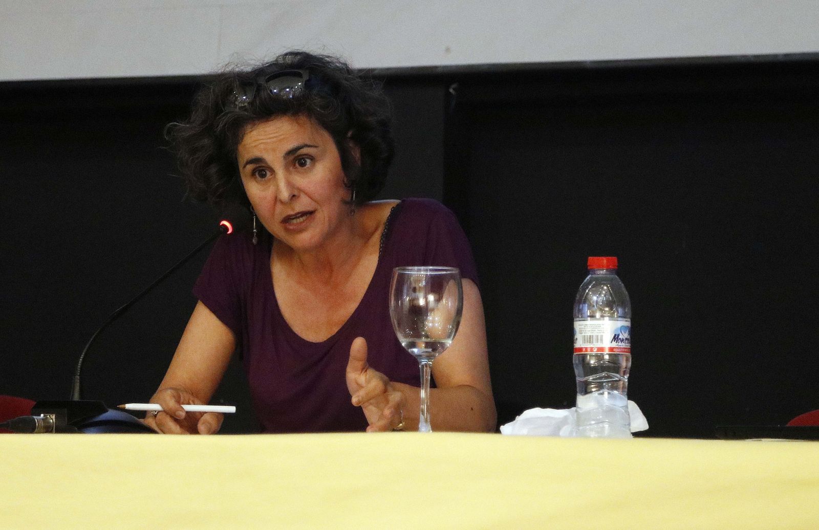 La catedrática de Historia Moderna de la Universidad de París.