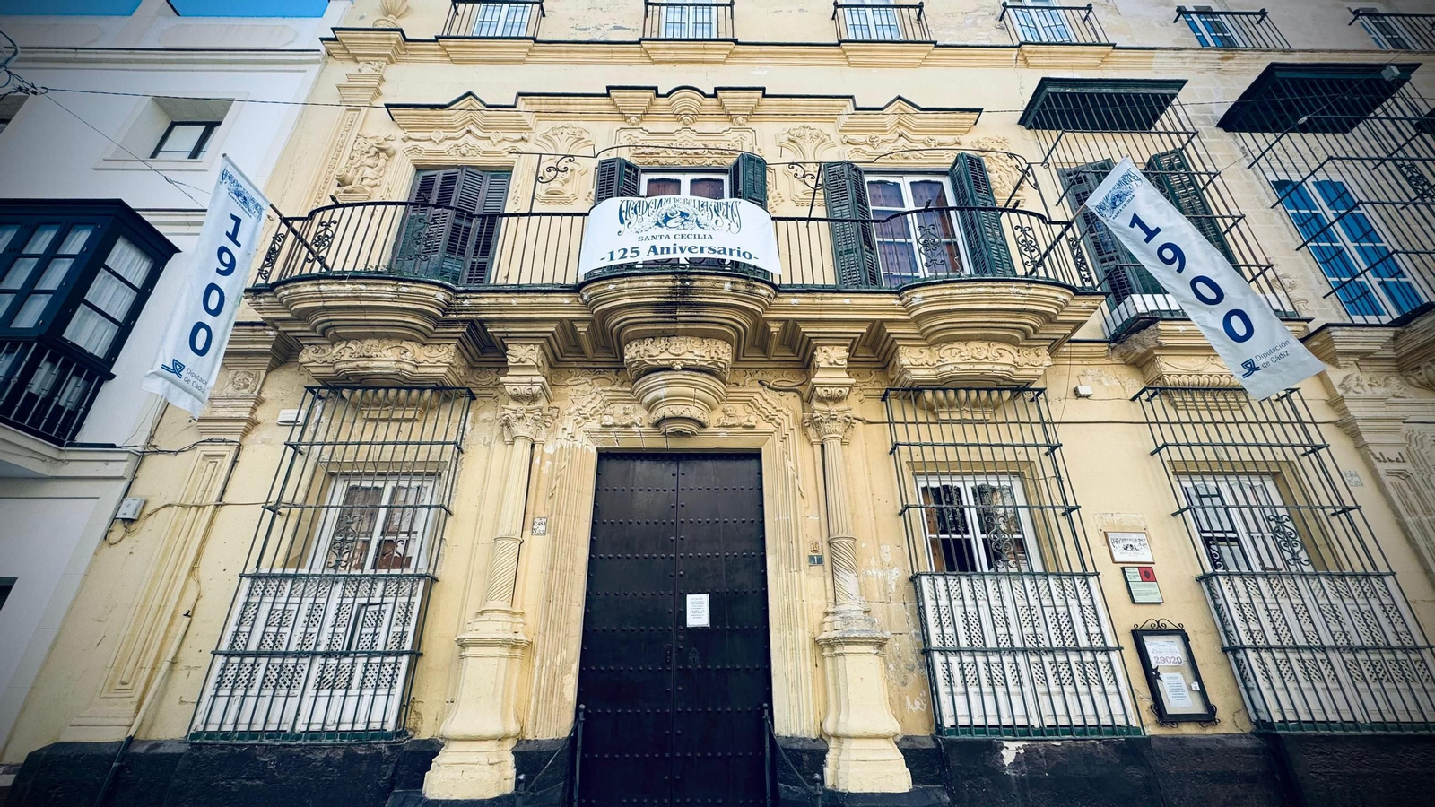 La sede de la Academia de Bellas Artes Santa Cecilia, actualmente cerrada.