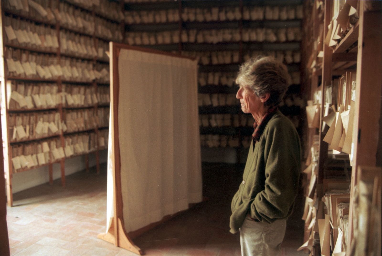 Imagen de archivo de la desaparecida duquesa de Medina Sidonia en su archivo.