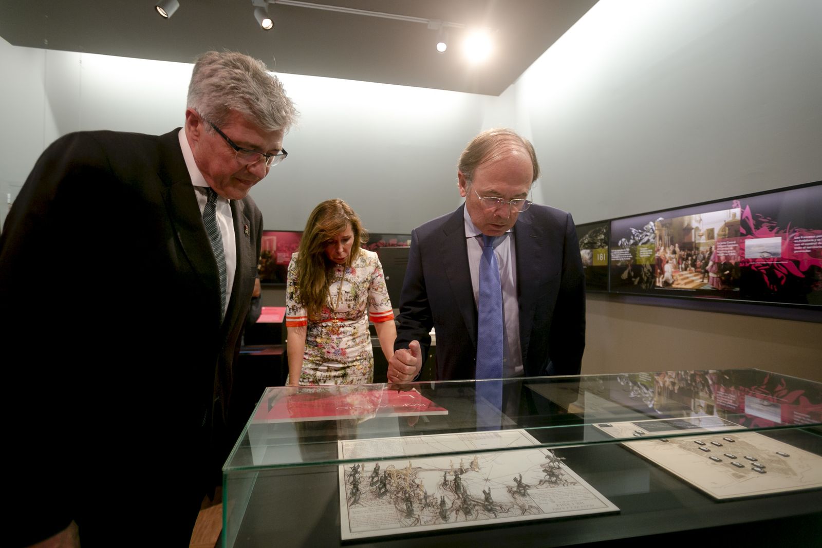 Tras el acto, las autoridades se acercaron a visitar el centro de Interpretación de la Constitución de 1812