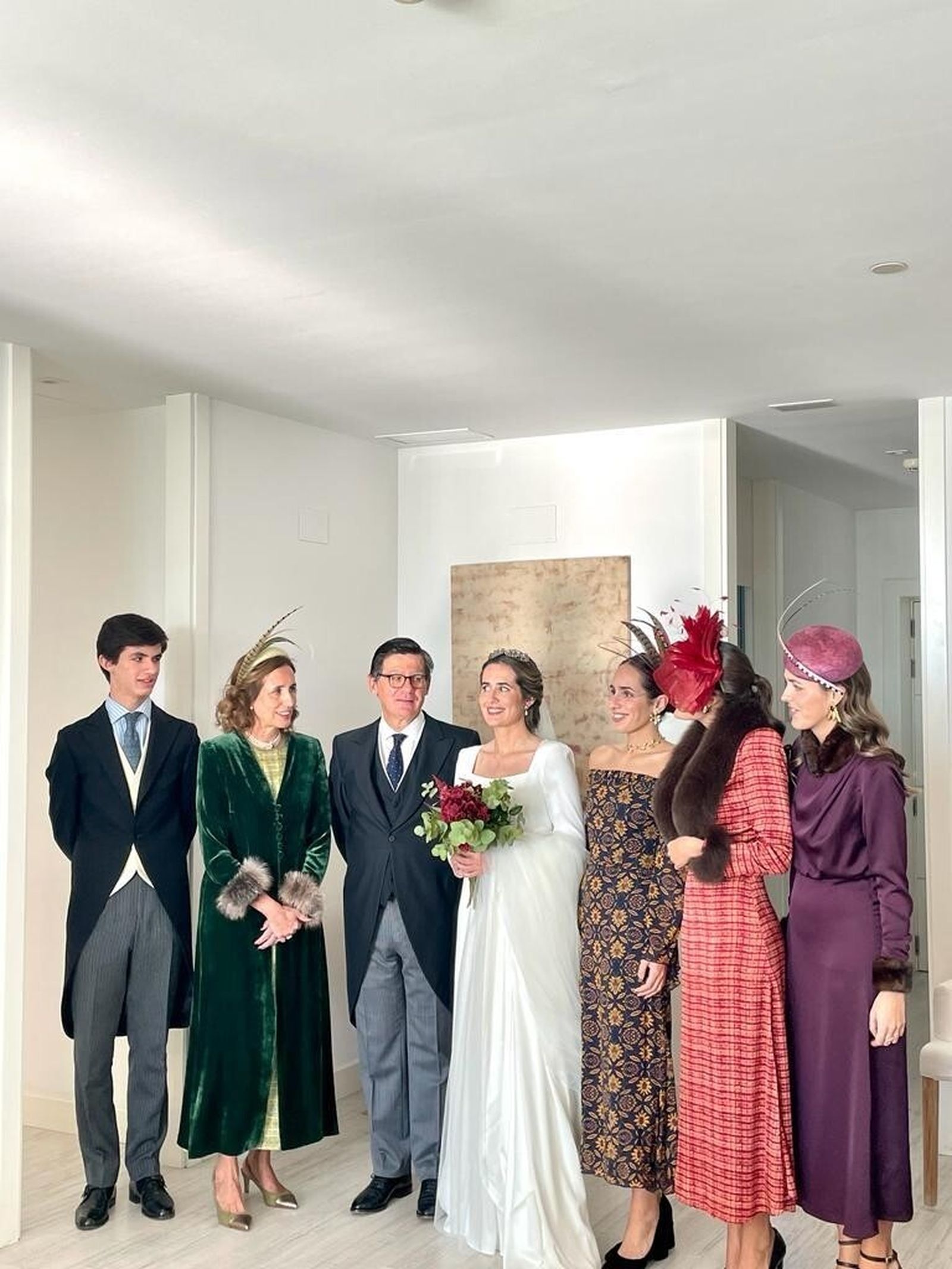 Jaime Rein del Cuvillo, Pili del Cuvillo, Jaime Rein Liñán e Isabel Rein.