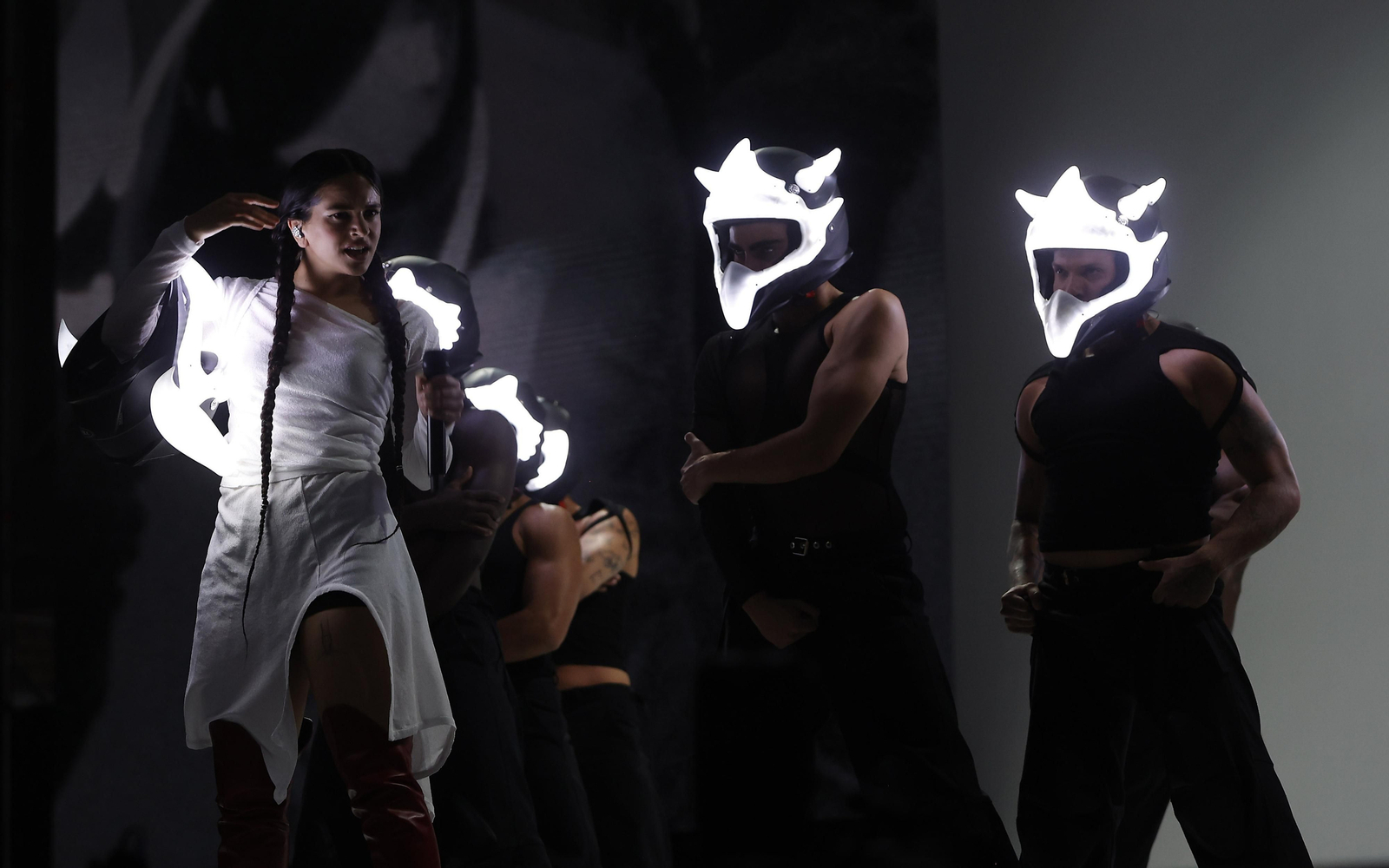 Las Imágenes del concierto de Rosalía