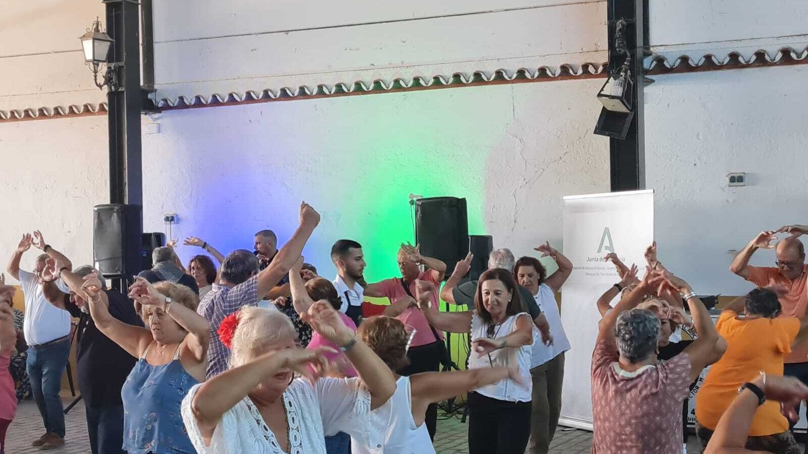 Bailando en el Rocío.