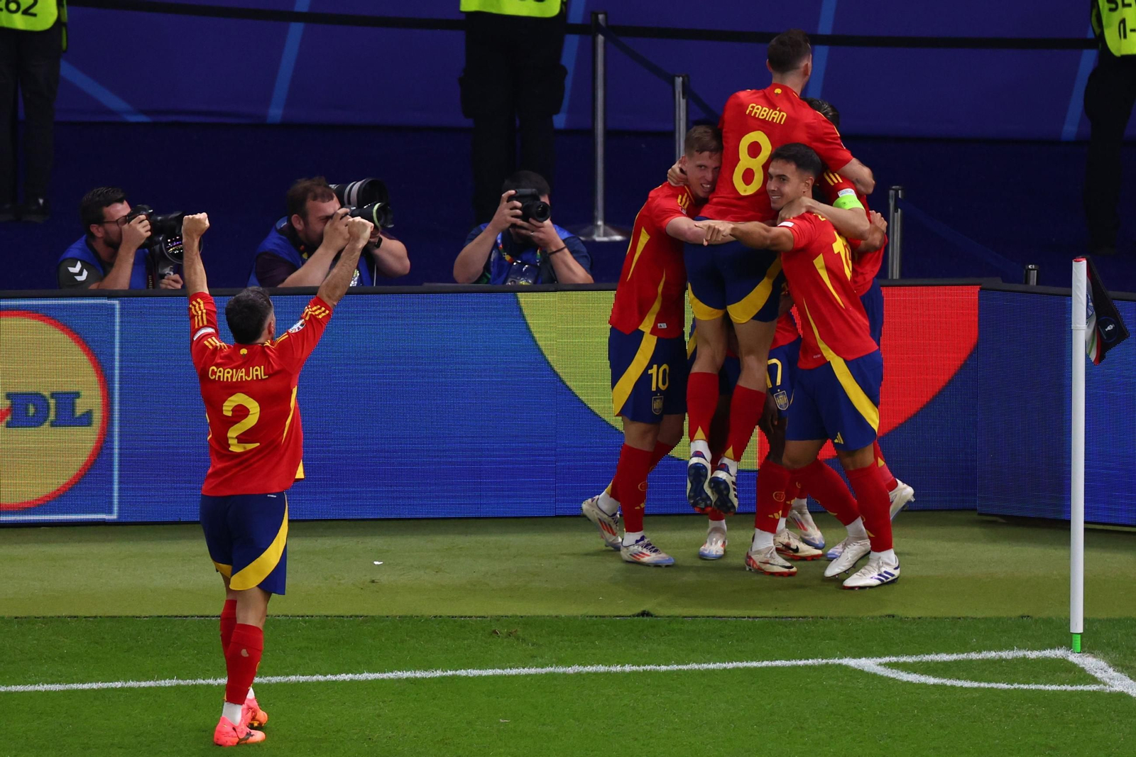 Las mejores fotos de la final España - Inglaterra