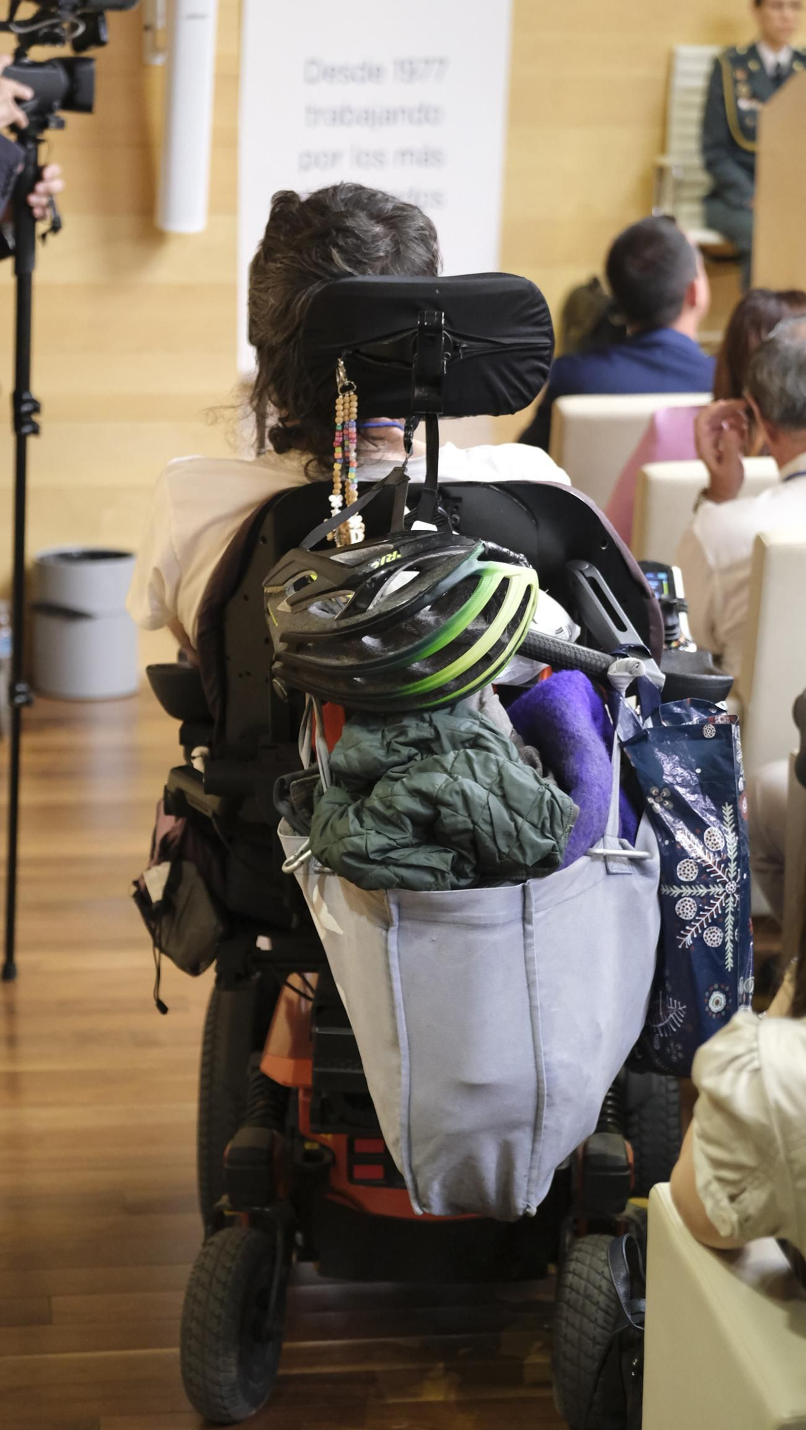 La Reina Sofía inaugura el I Congreso Internacional sobre ELA, en imágenes