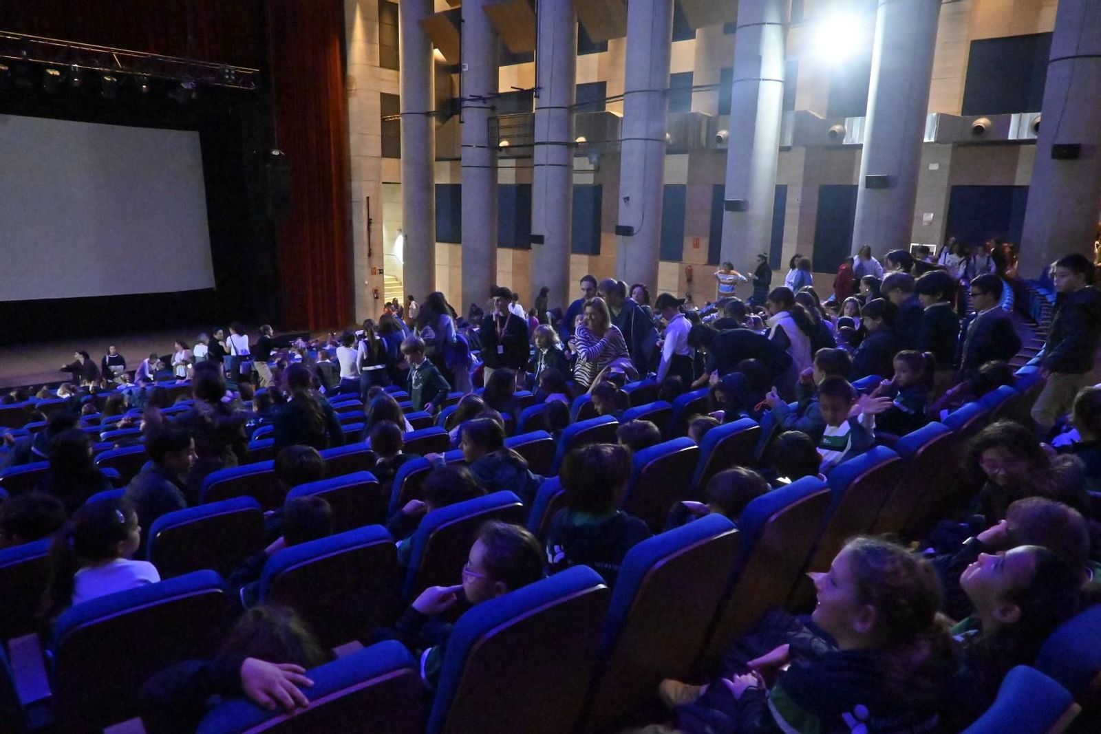 Imágenes de la Sección Primera Pantalla (infantil y juvenil) del Cine Iberoamericano