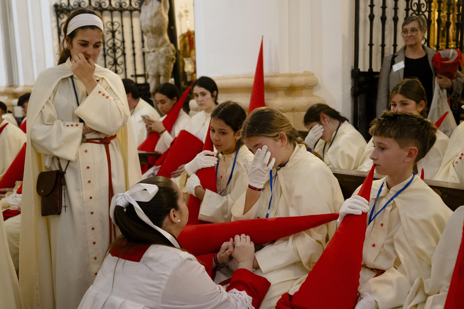 Las imágenes de la cofradía de las Penas en la Semana Santa de Cádiz de 2024