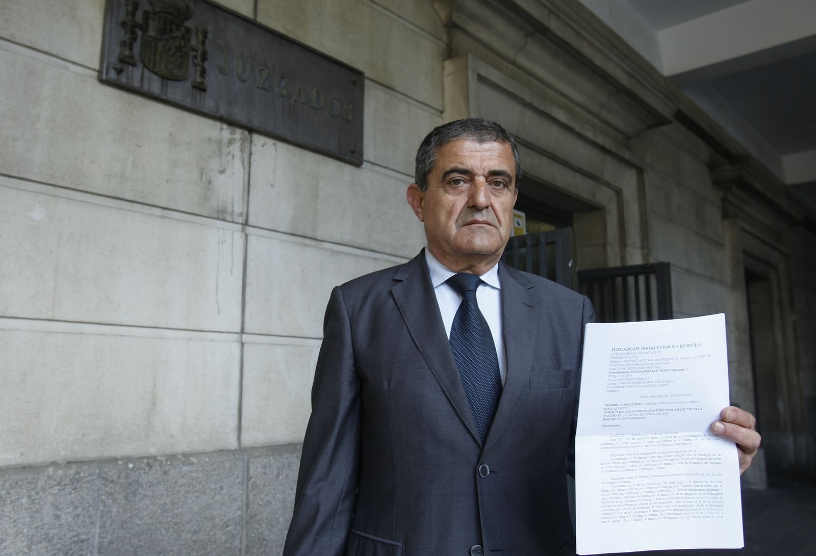 El doctor Carlos Yáñez-Barnuevo, inspector médico que destapó Idental.