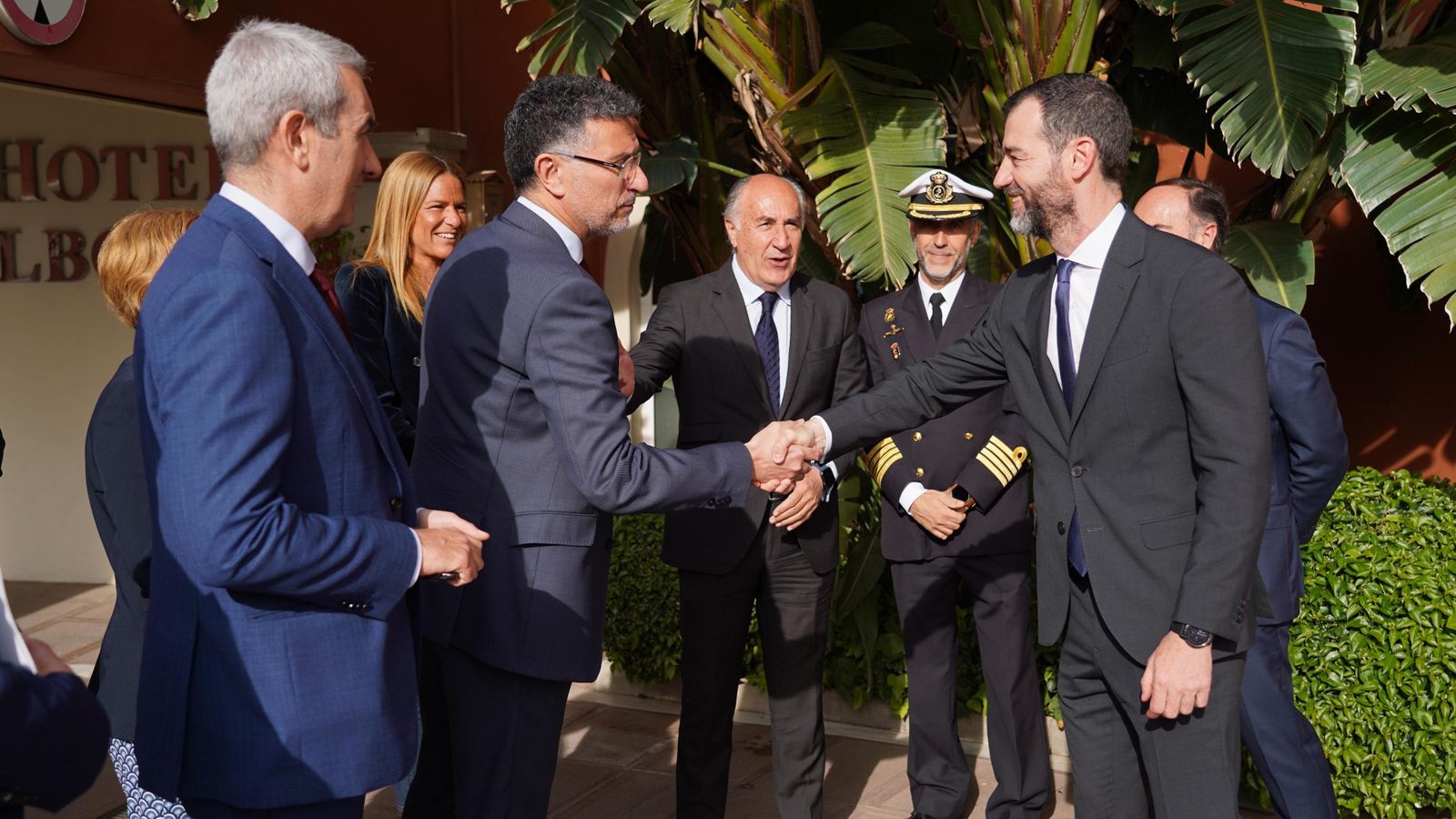 Fotos del Desayuno Coloquio de Europa Sur y el Propeller Club de Algeciras con Benito Núñez Quintanilla