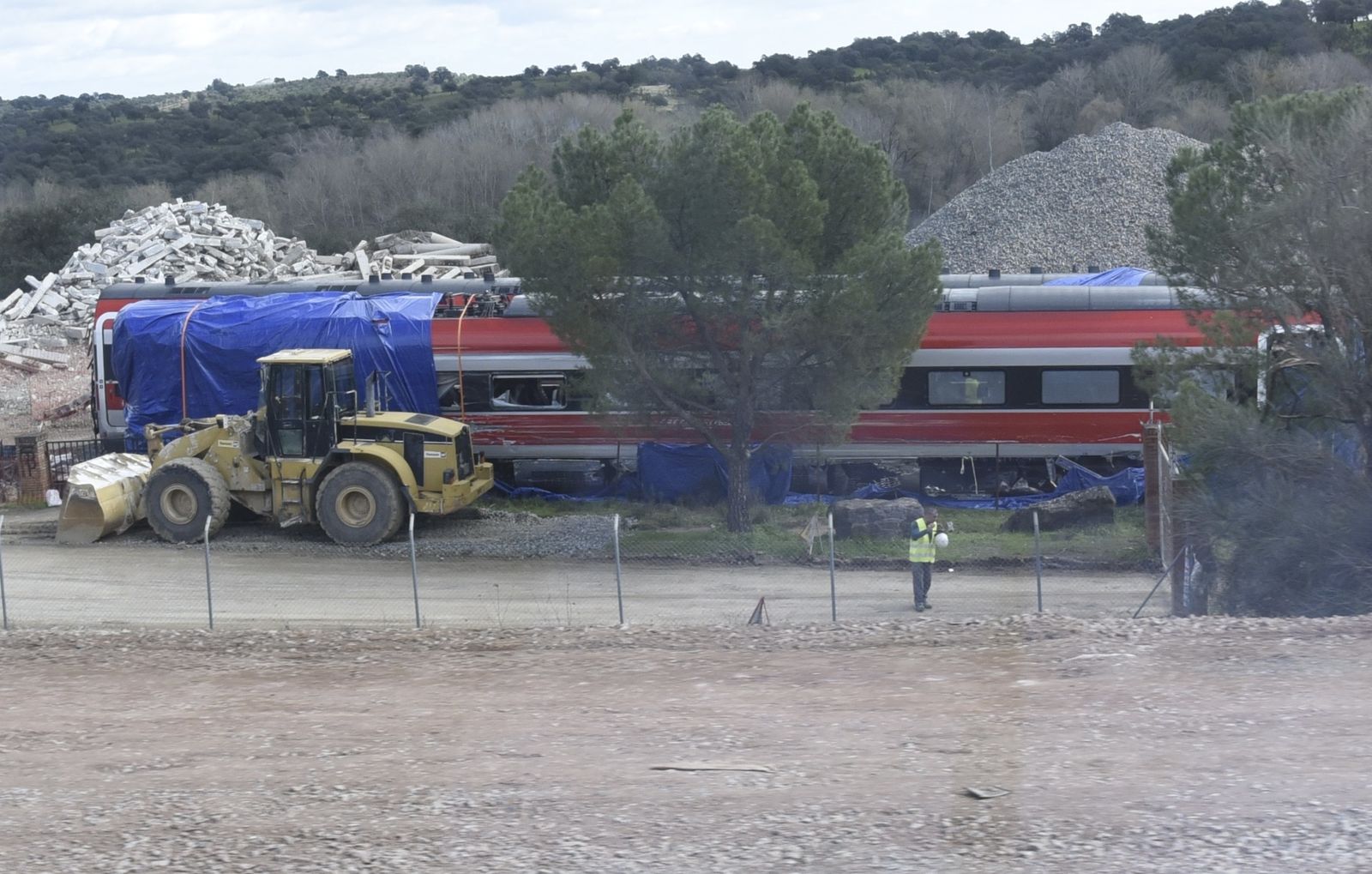 El tren Iryo afectado en el accidente de Adamuz.