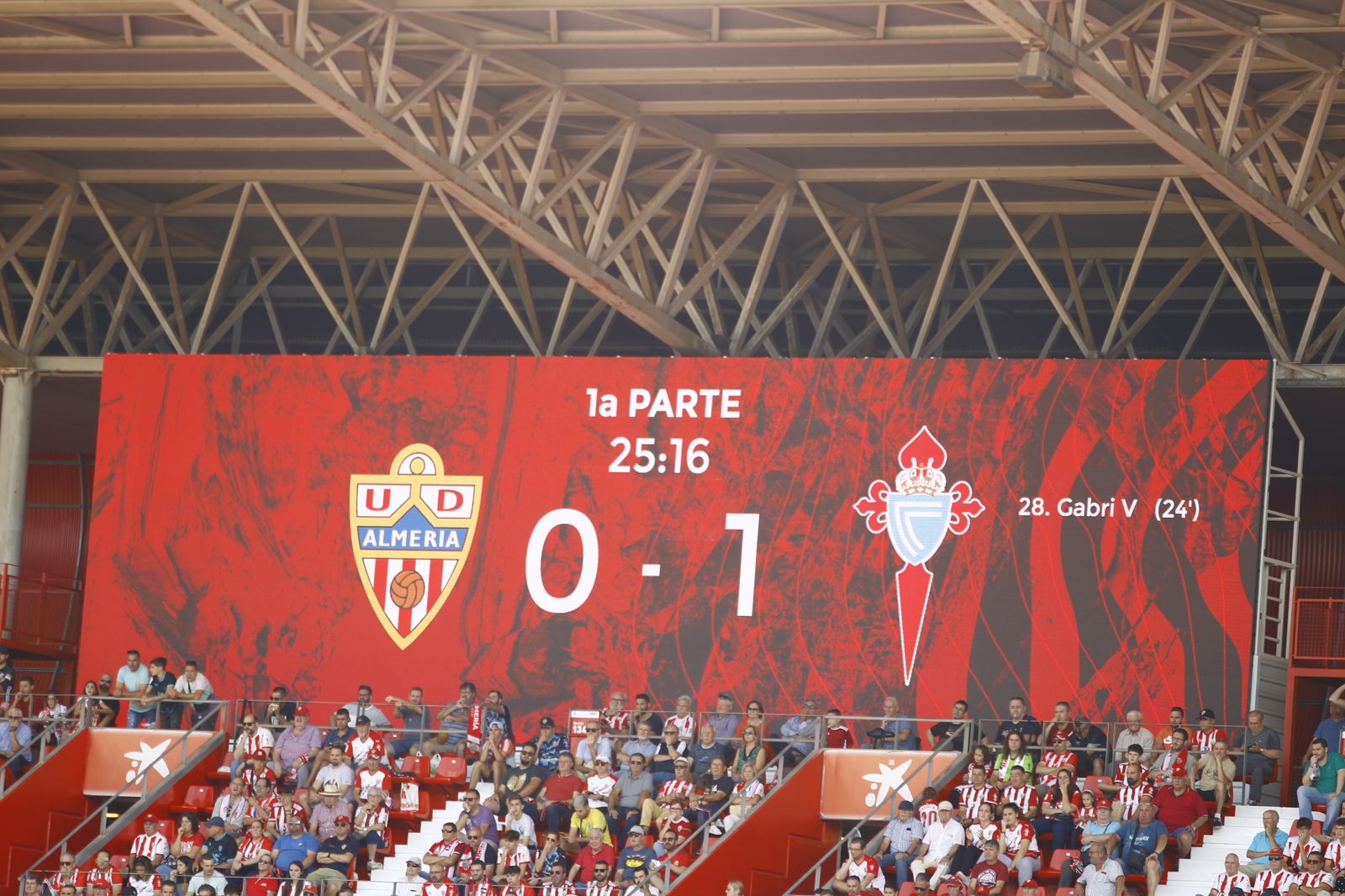 Fotogalería del partido U.D. Almería-R.C. Celta de Vigo