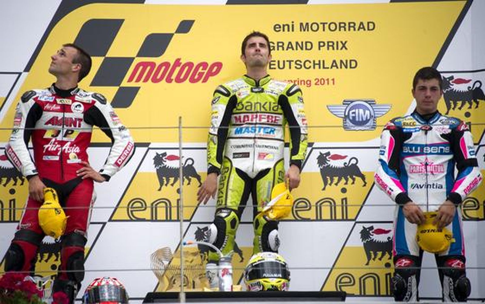 Faubel se impone a Zarco gracias a un vuelta rápida. / AFP