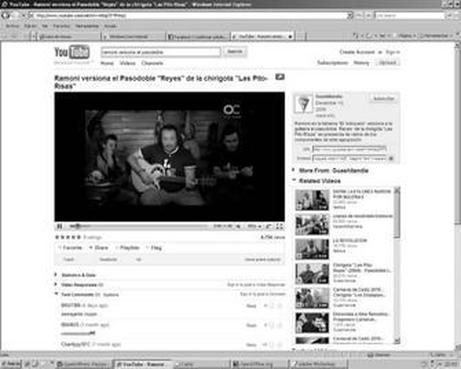 Una versión 'soul' del pasodoble de 'Las pito-risas'