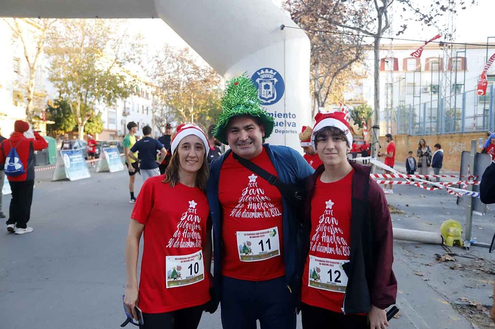 Imágenes de la carrera de San Silvestre en Huelva