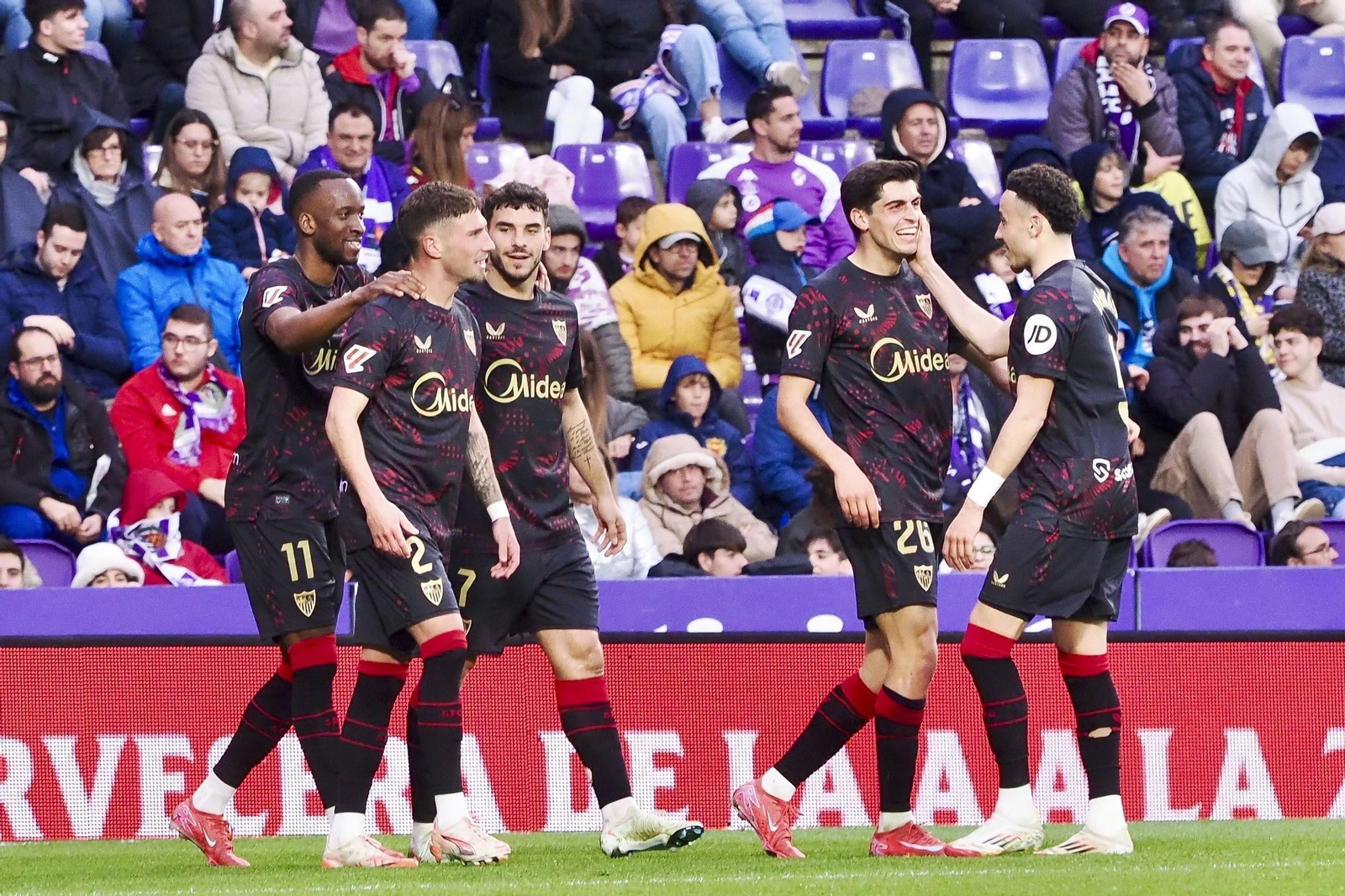 Las fotos del Valladolid - Sevilla