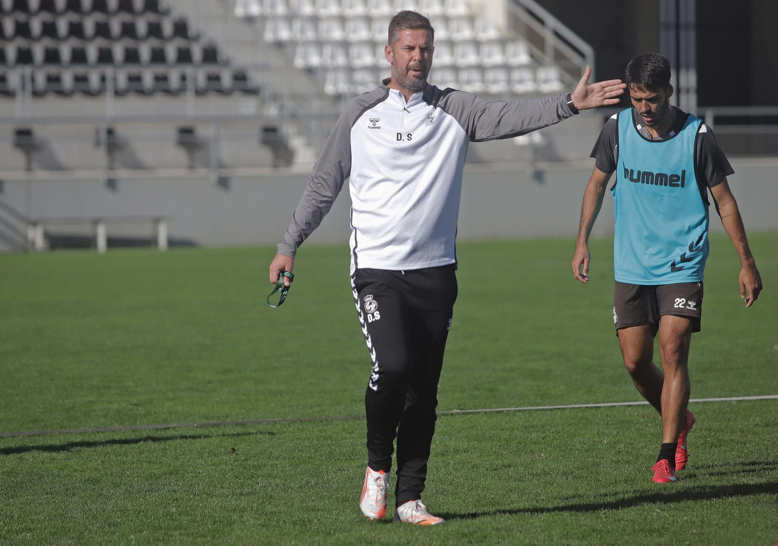 Fotos del entrenamiento de la Balona en el día de la Inmaculada Concepción
