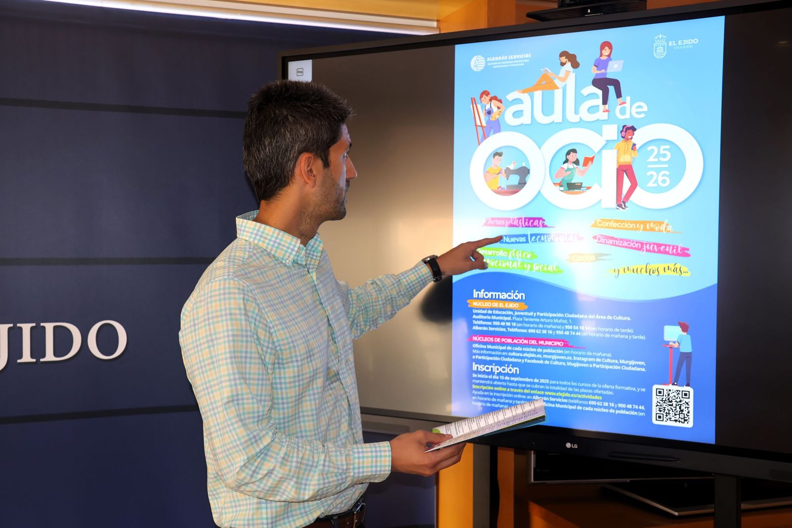 El Aula de Ocio de El Ejido arranca su programación de 2026.