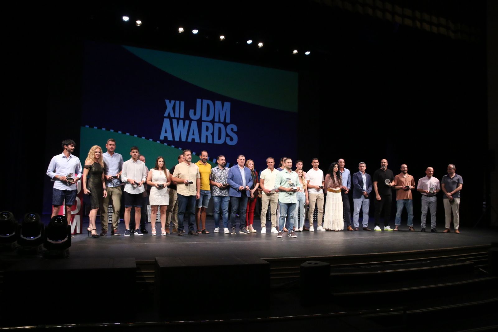 Imágenes de la gala de clausura de los JDM.