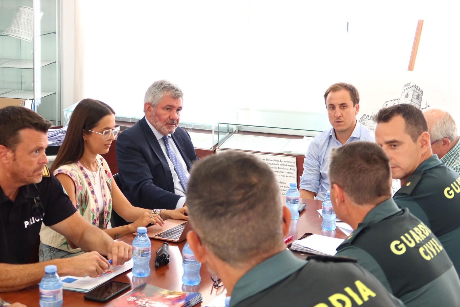 Reunión de Seguridad para la Feria de Vera.