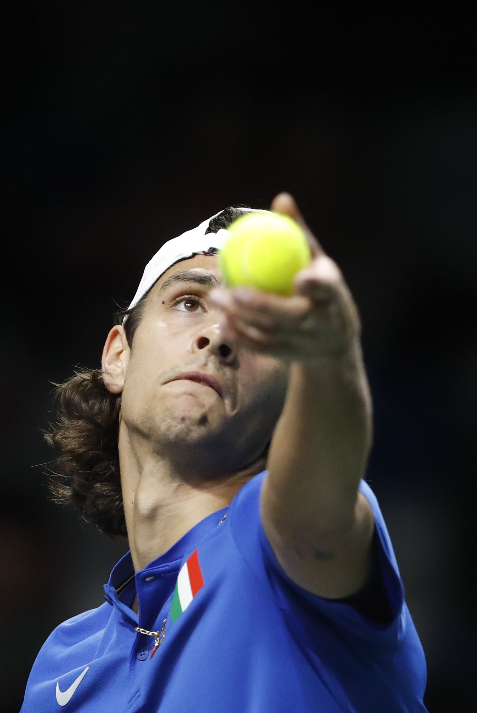 Felix Auger Aliassime - Lorenzo Musetti de la Copa Davis de Málaga
