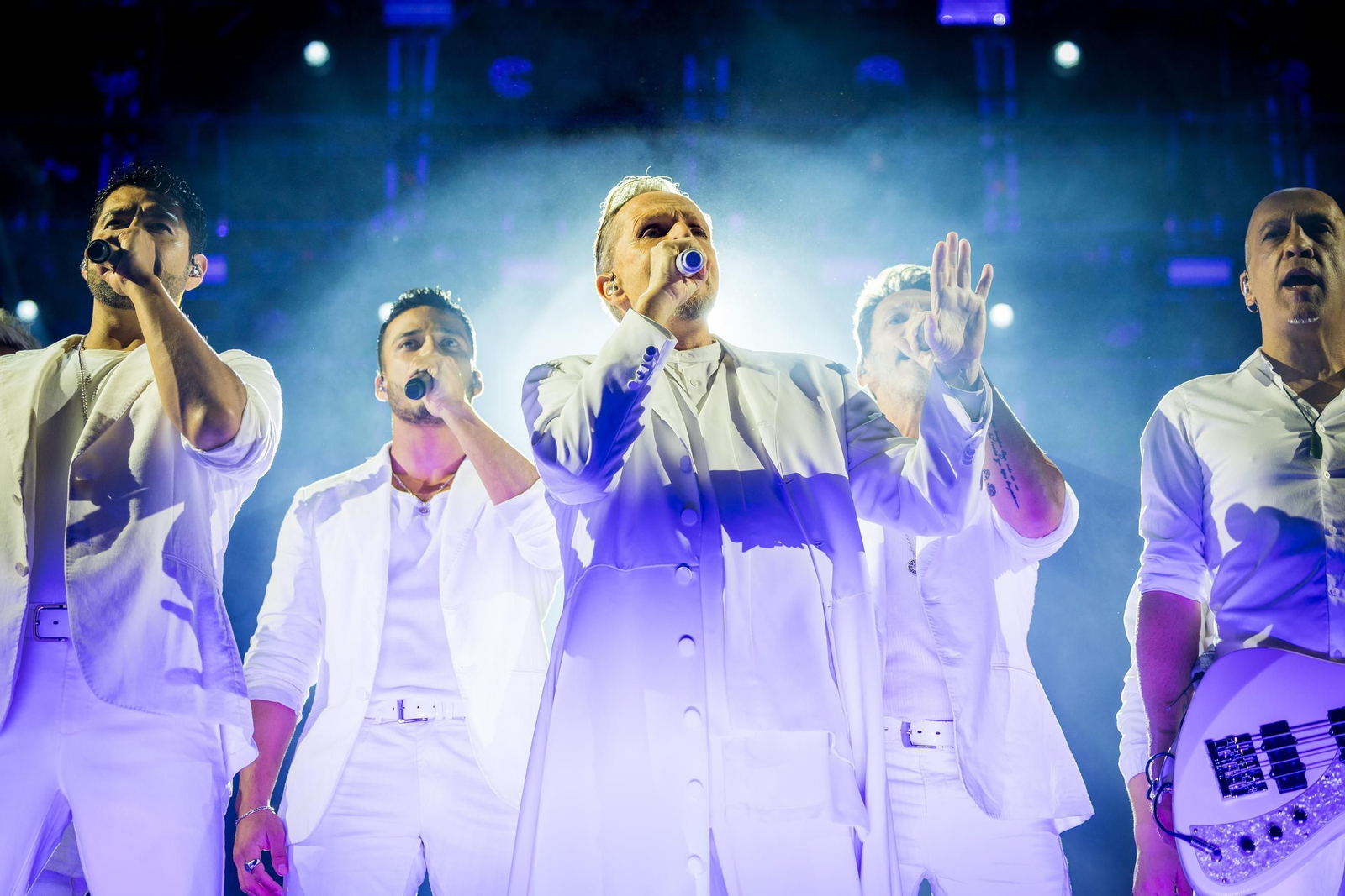 Concierto de Miguel Bosé en el Concert Music Festival de Chiclana
