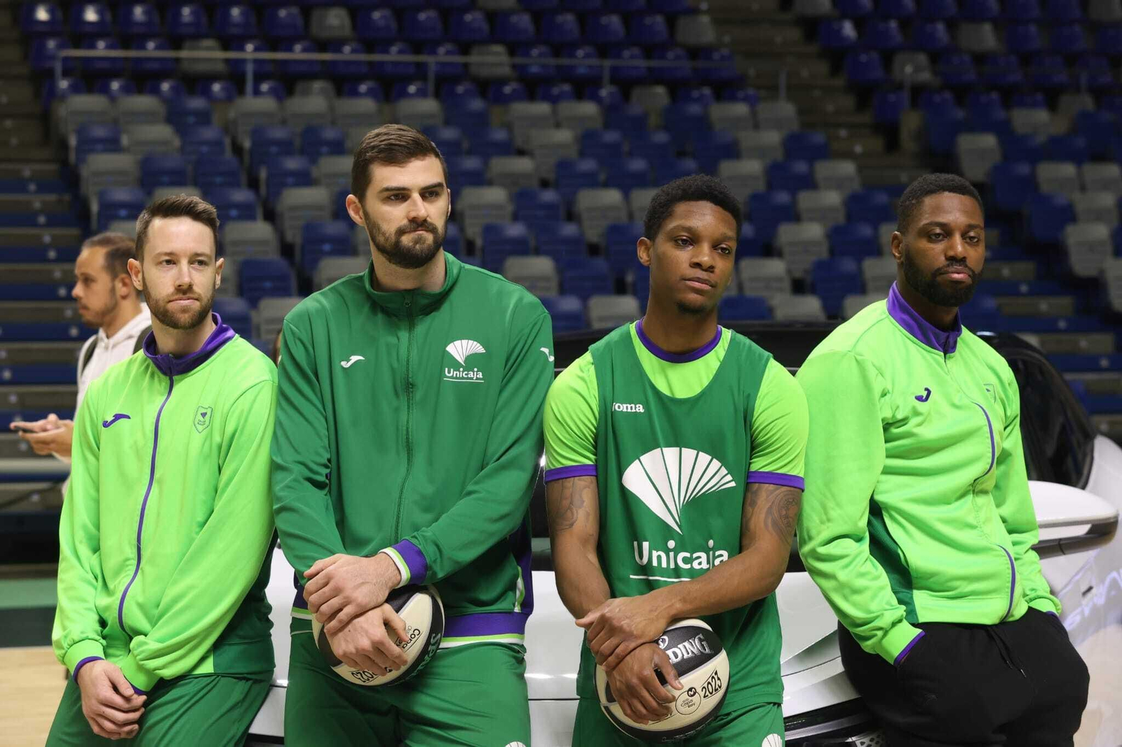 El Media Day del Unicaja, en fotos