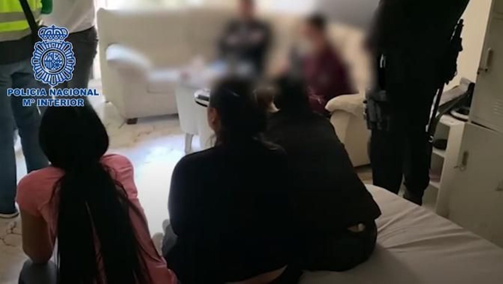 Varias de las mujeres liberadas Varias de las mujeres liberadas