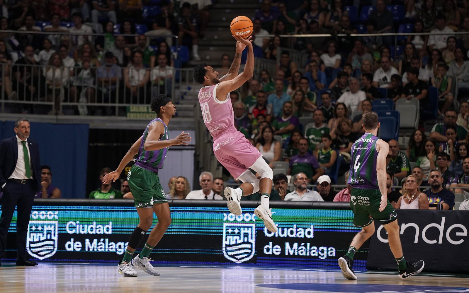 El Unicaja-Joventut, en fotos
