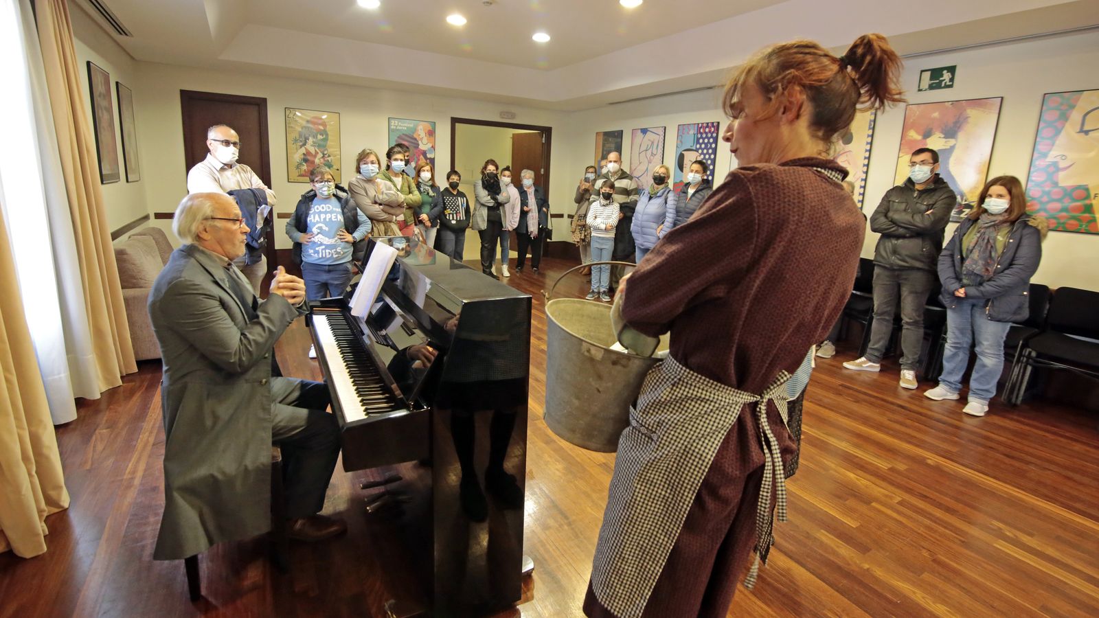 Imágenes de las visitas teatralizadas al teatro Villamarta